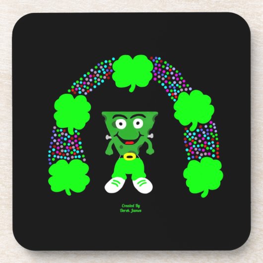 St. Patrick's FrankenFromage Dessous de verre en p (Devant)