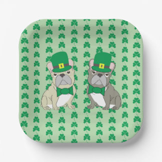 St. Patricks Franse Bulldogs Papieren Bordje