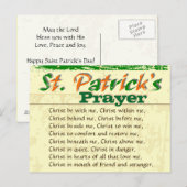 St. Patrick's gebed, Christus in me Briefkaart (Voorkant / Achterkant)