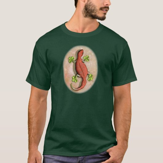 St. Patrick's Gecko T-shirt (Voorkant)