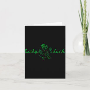 St. Patrick's geluks eend St. Paddy's dag Iers Kaart