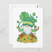 St. Patrick's Gnome Briefkaart (Voorkant / Achterkant)