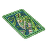 ST. PATRICK'S GROENE SHAMROCK DRAGON, IERSE FANTAS MAGNEET (Rechterzijde)