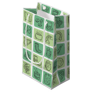 St. Patrick's Hand Drawn Icons ID635 Klein Cadeauzakje