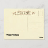 St. Patrick's handdruk Briefkaart (Achterkant)