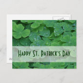 St. Patricks het Collectie van de Dag Feestdagenkaart (Voorkant / Achterkant)