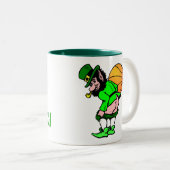 St Patrick's IDES O' MARCH Leprechaun Mug (Devant droit)