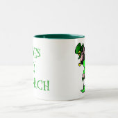 St Patrick's IDES O' MARCH Leprechaun Mug (Centre)