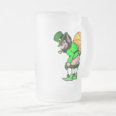 St Patrick's IDES O' MARCH Leprechaun Mug (Devant droit)