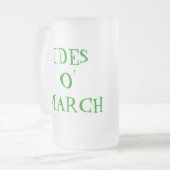 St Patrick's IDES O' MARCH Leprechaun Mug (Devant gauche)