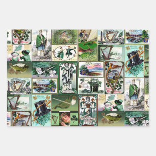  St Patrick's Inpakpapier Vel