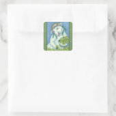 ST. PATRICK'S IRISH EWE & SHAMROCK STICKERS Sheet (Sac)