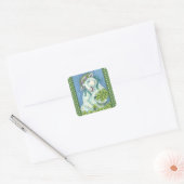 ST. PATRICK'S IRISH EWE & SHAMROCK STICKERS Sheet (Enveloppe)