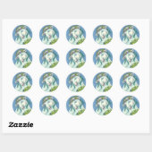 ST. PATRICK'S IRISH EWE & SHAMROCK STICKERS Sheet (Feuille)