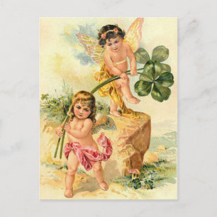 St. Patrick's Irish Faeries Briefkaart