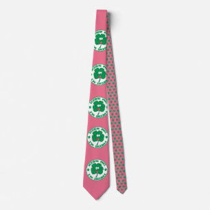 St. Patrick's Kiss Me I'm Irish Polka Dot Necktie Stropdas