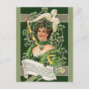  St Patrick's Lady van Ierland Briefkaart