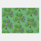 St. Patrick's Leprechaun Shamrocks inpakpapier Vel (Voorkant 2)