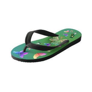 St. Patrick's Leprechauns Paar of Teenslippers
