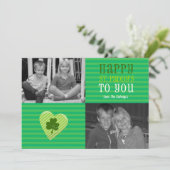 St. Patrick's Love Carte photo (Debout devant)