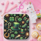 St. Patrick's Luck Papieren Bordje (Feest)