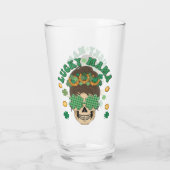 St. Patrick's Lucky Mama Skeleton Glas (Achterkant)