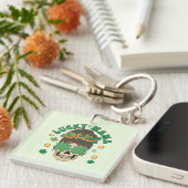 St. Patrick's Lucky Mama Skeleton Sleutelhanger (Voorkant Rechts)