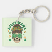 St. Patrick's Lucky Mama Skeleton Sleutelhanger (Achterkant)
