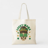 St. Patrick's Lucky Mama Skeleton Tote Bag (Achterkant)