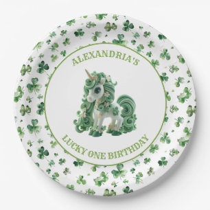 St Patricks Lucky One Eenhoorn Papier Bord