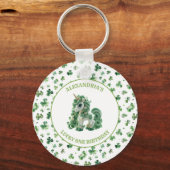 St Patricks Lucky One Eenhoorn Sleutelhanger (Achterkant)