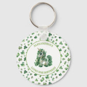 St Patricks Lucky One Eenhoorn Sleutelhanger (Achterkant)
