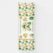 St. Patrick's Lucky One eerste verjaardag Spandoek (Verticaal)