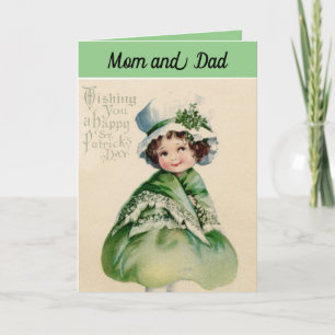 St. Patrick's mama en papa Kaart