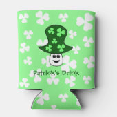 St. Patrick's Mushroom Koelbox Blikjeskoeler (Achterkant)