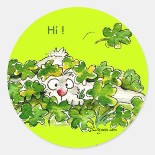 St. Patricks Peek Een Boo Day Sticker