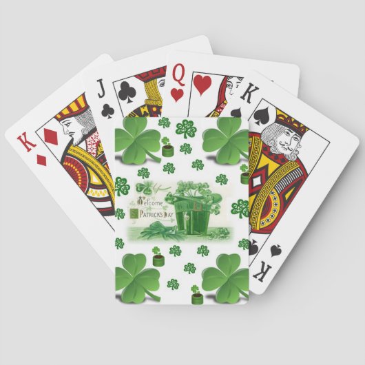 St. Patrick's Plays Card Deck Speelkaarten (Achterkant)