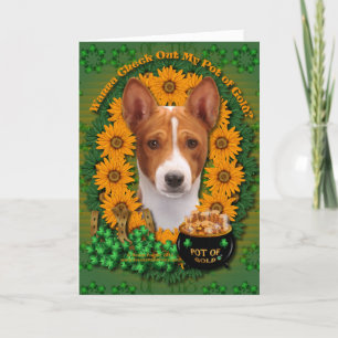 St Patricks - Pot van Goud - Basenji Kaart