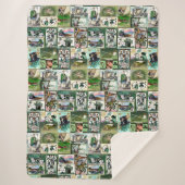  St Patrick's Sherpa Deken (Voorkant)