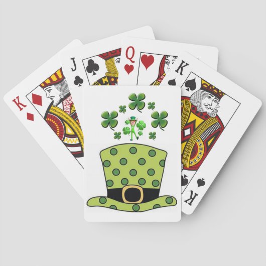 St. Patrick's Speelkaarten Deck (Achterkant)