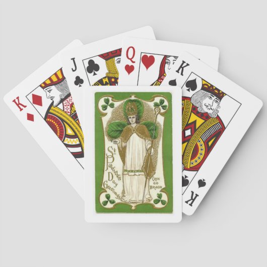 St. Patrick's Speelkaarten Deck (Achterkant)