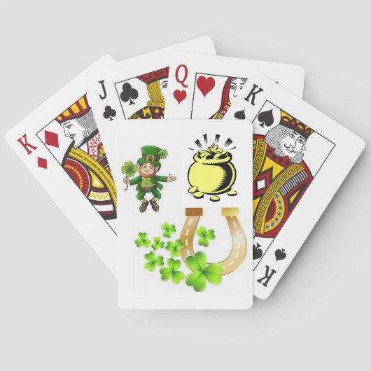 St. Patrick's Speelkaarten Deck (Achterkant)
