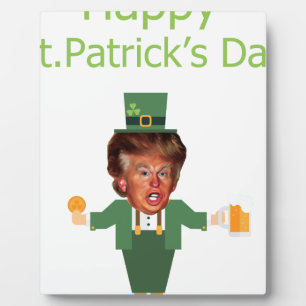 st patricks trompet eenboertje fotoplaat