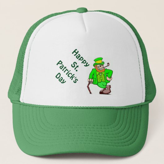 ST. Patricks Trucker Hat Pet (Voorkant)