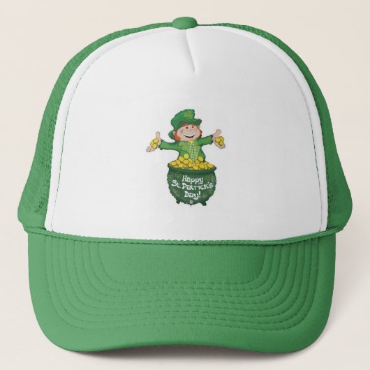 ST. Patricks Trucker Hat Pet (Voorkant)