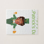 st patricks trump leprechaun legpuzzel (Horizontaal)