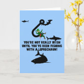 St Patricks van de kabouter dag Kaart (Gele Bloem)