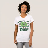 St Patrick's Who Needs Luck met al deze charme T-shirt (Voorkant volledig)
