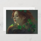 St. Patrick's Woman Briefkaart (Voorkant / Achterkant)