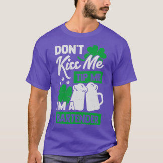 St Patrickx27s Day Bartender Gift T-shirt